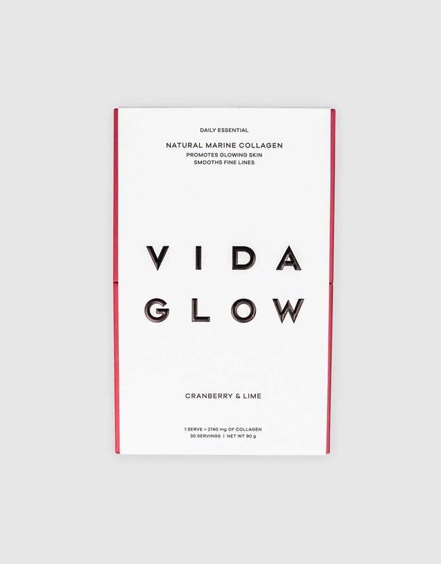 Vida Glow - Natural Marine Collagen Sachets Cranberry & Lime