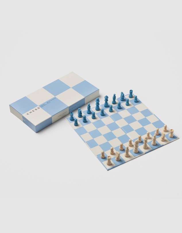 Printworks - Printworks Play Chess - Sky Blue