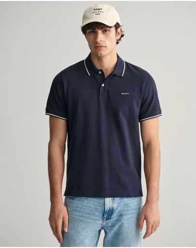 Gant - Tipped Piqué Polo Shirt