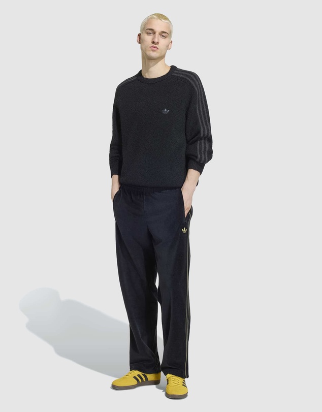 adidas Originals - 3 Stripes Fluffy Knit Crew