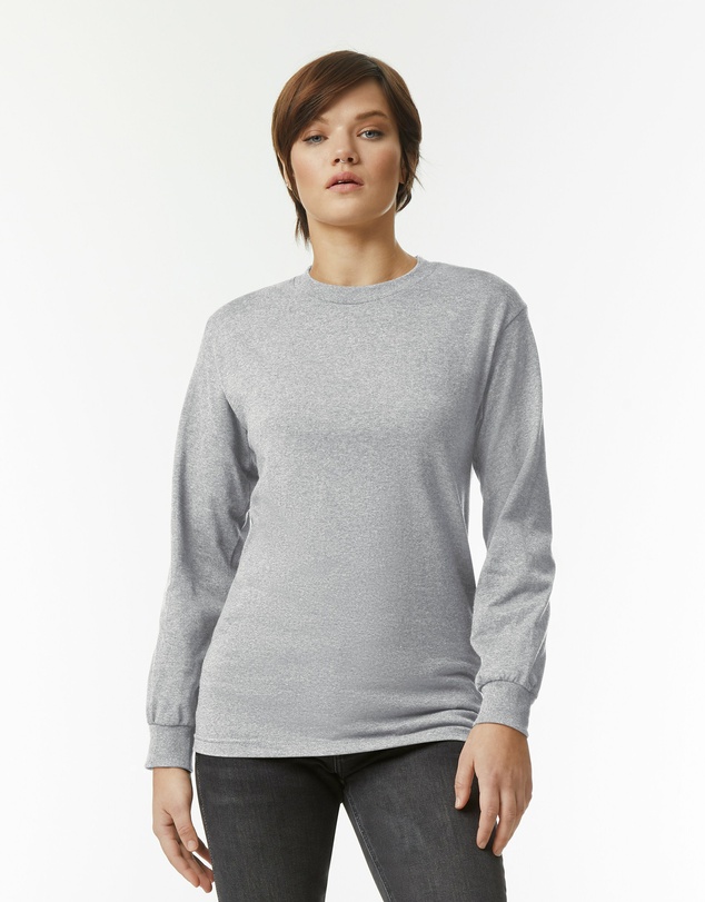 American Apparel - Unisex Long Sleeve Crew Neck T-Shirt