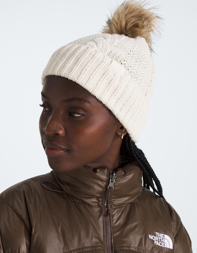 The North Face - Oh Mega Faux Fur Pom Beanie