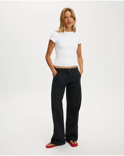 Cotton On - Lexi Low Rise Utility Pant