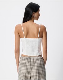 Cotton On - Bow Cotton Cami