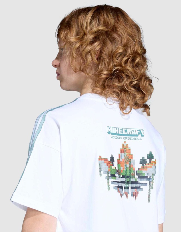 adidas Originals - adidas x Minecraft Loose Batwing Tee - Kids-Teens