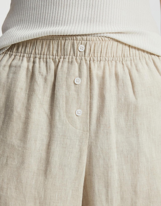 White By FTL - Robin Linen Pants