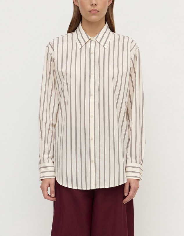 Assembly Label - Amaro Italian Stripe Long Sleeve Shirt