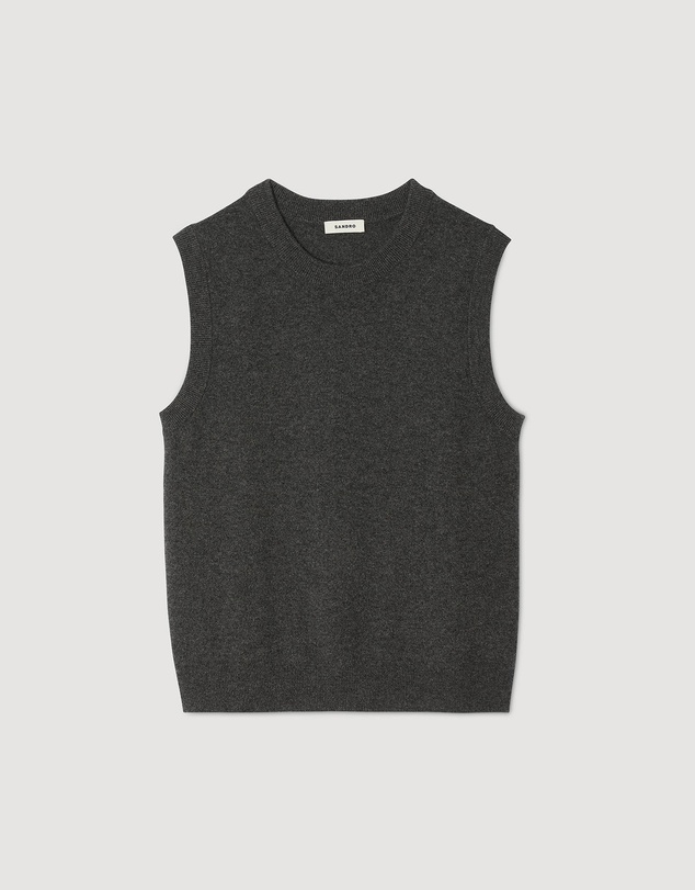 Sandro - Tank Cashmere Sweater