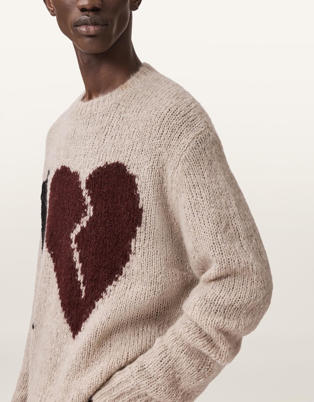 AllSaints - Lover Knit Crew Jumper