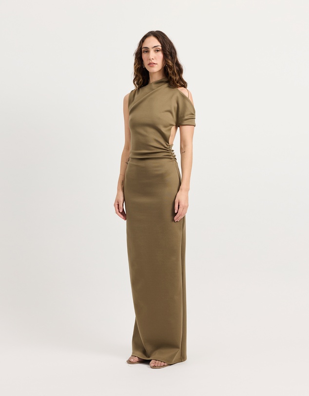 TOJHA - XYLA ASYMMETRIC MAXI DRESS