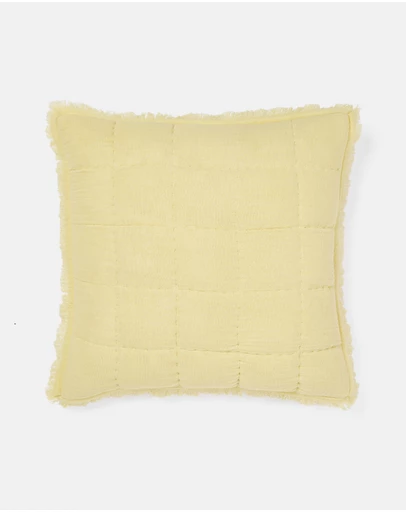 Linen House - Bellbrae Butter Cushion 48x48cm
