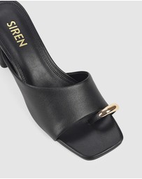 Siren - Stanton Block Heel Mules