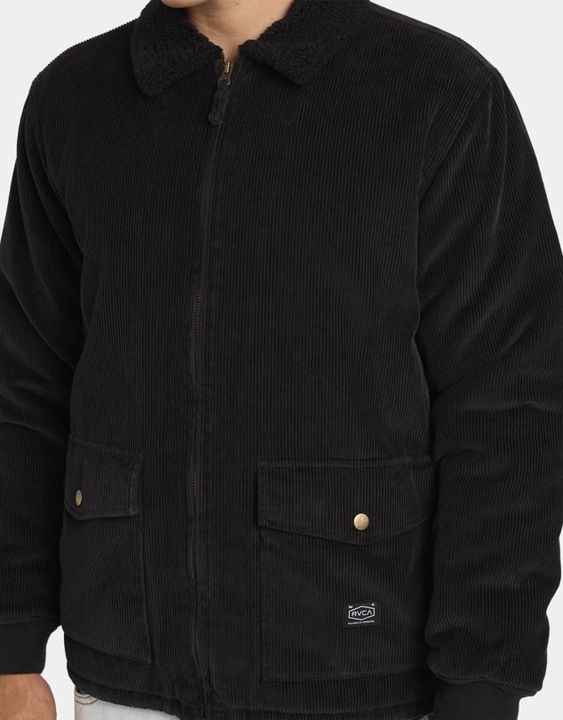 RVCA - Mens Station Cord Coach Jacket