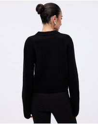 Minima Esenciales - Talen Merino Wool Cashmere Blend Jumper