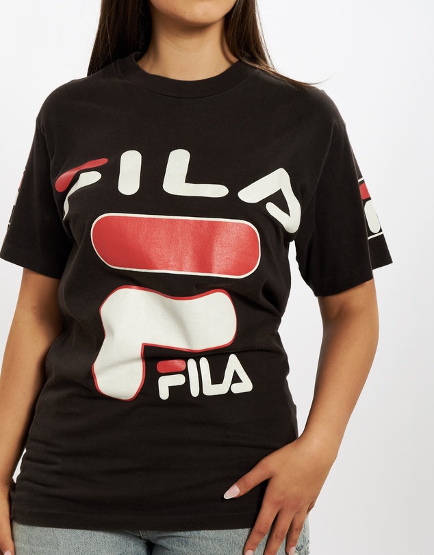 Vintage by The Real Deal - Pre Loved - 90s Fila Logo Tee