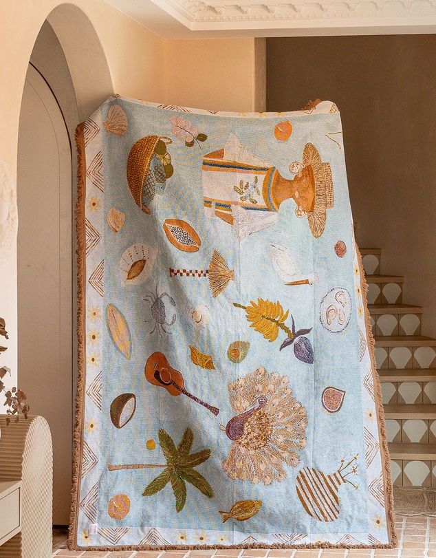 Good Throw Co - Summer Lovin Art Throw Rug