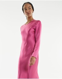 Third Form - Crush Bias LS Dress
