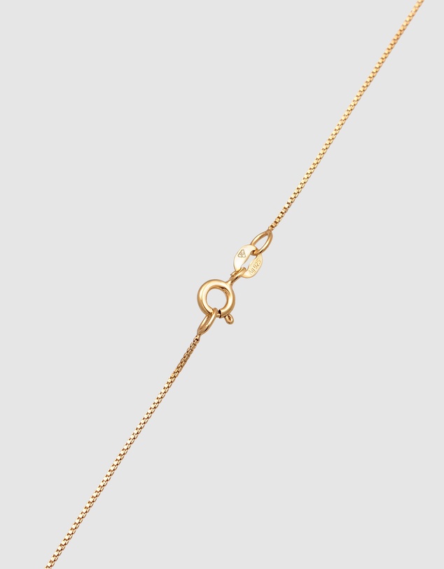 Elli Jewelry - Venetian Chain Necklace in Gold-Plated 925 Silver