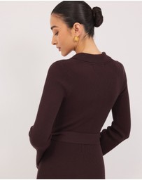 Calli - Audrey Flare Sleeve Maxi Dress