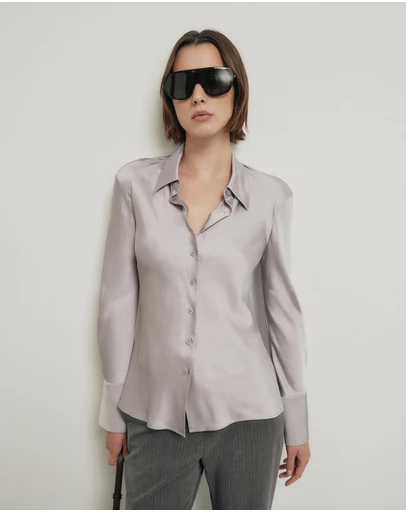 Witchery - Slim Satin Shirt