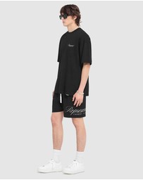 Represent - Owners Club Script Mesh Shorts