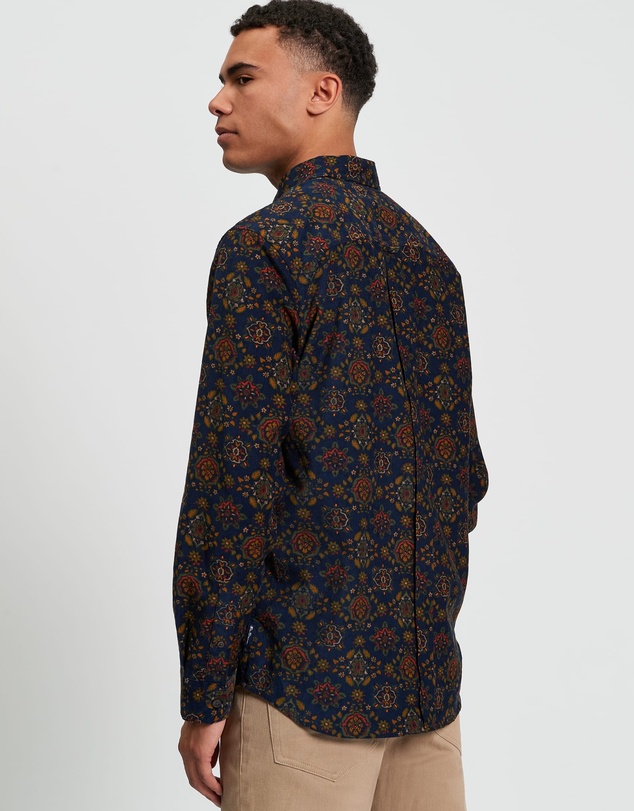 Ben Sherman - Foulard Print Cord Shirt