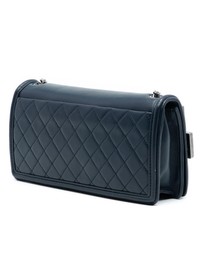 Pre-Loved by Azura Reborn - Pre-Loved Lambskin and Acrylic Boy Brick Horizontal Flap