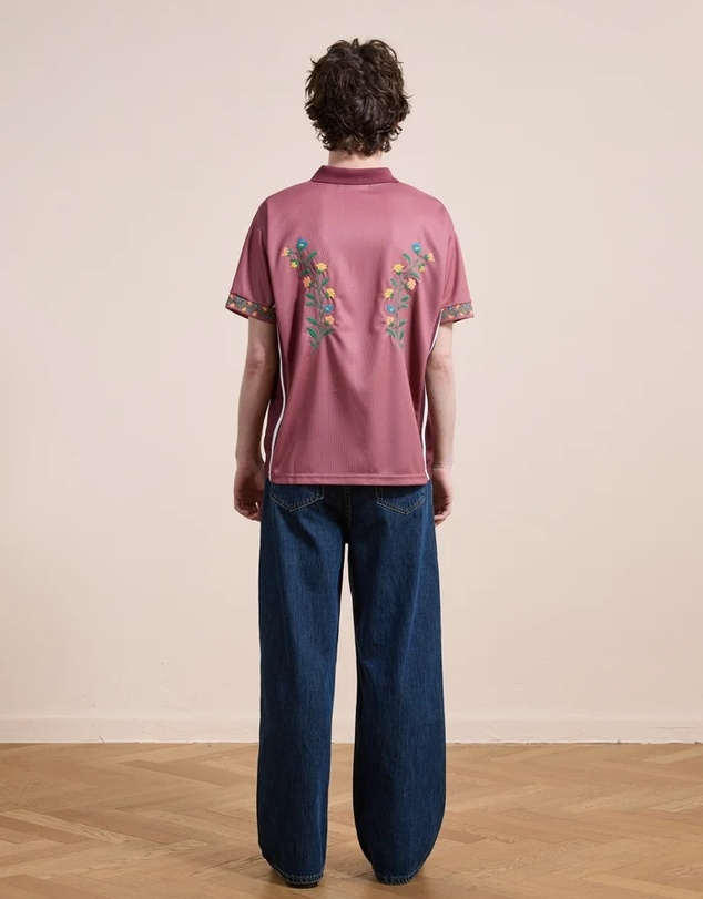 Found - Floral Polo Jersey