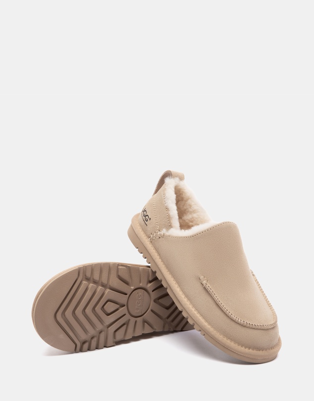 EVERAU - Australian Shepherd Ugg Mireve Cow Suede Upper Loafer Oxfords Flats