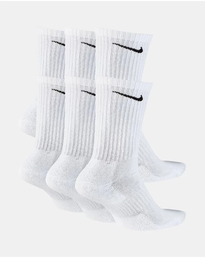 Nike - Nike Everyday Cushioned Crew Socks 6-Pack