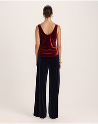 SABA - Lea Velvet Bias Tank