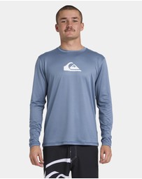 Quiksilver - Mens Solid Streak Long Sleeve Surf Shirt