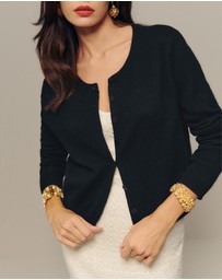 Reformation - Clara Cashmere Crew Cardigan