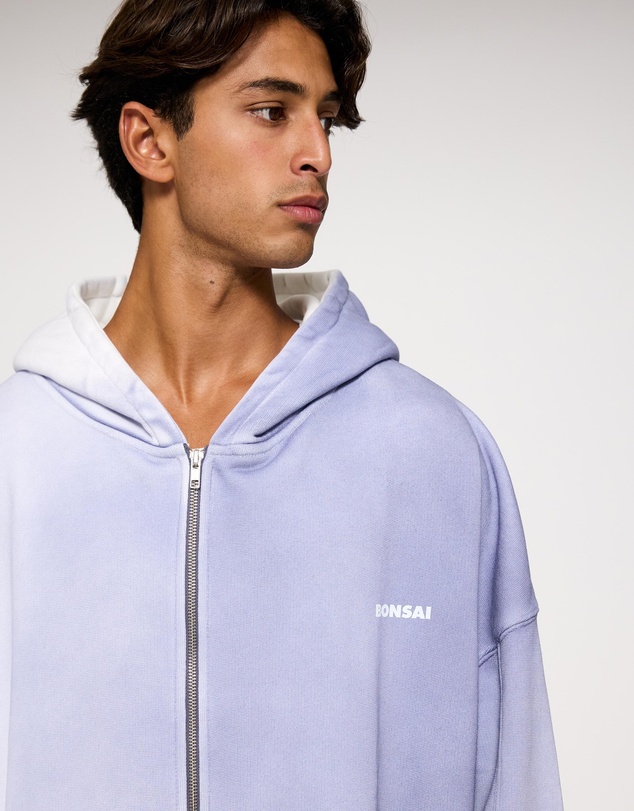 Bonsai - Special Dye Full Zip Oversized Hoodie