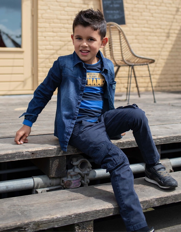 Quapi - Karas Long Sleeve Stripe T-Shirt - Kids-Teens