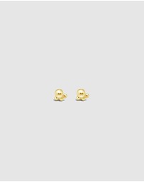 Ichu - Tiny Details Studs Gold