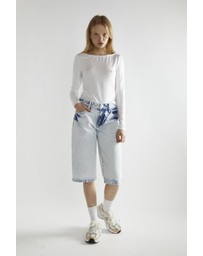 Glamorous - Long Length denim shorts