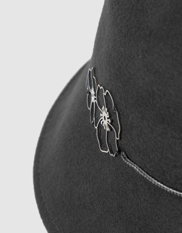 Max Alexander - Felt Black Trilby Hat
