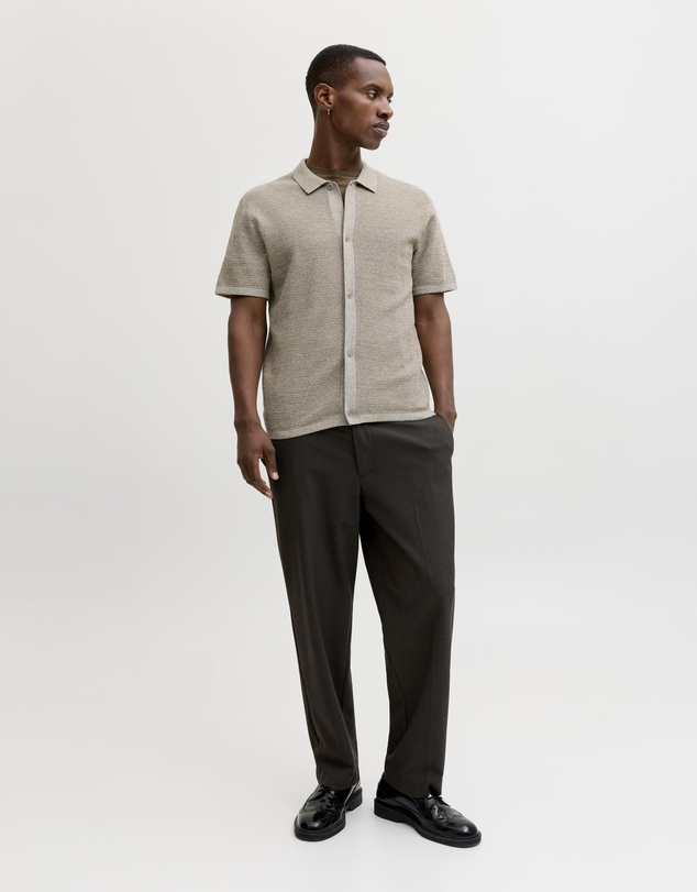 Jack & Jones - JJEGeorge Knit Shirt SS SN