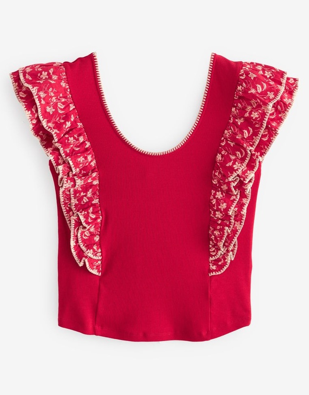 NEXT - Flutter Sleeveless Vest