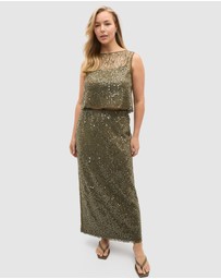 Seed Heritage - Sequin Lace Skirt