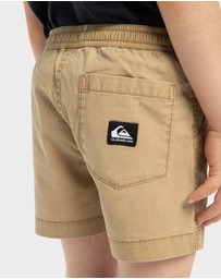 Quiksilver - Boys 2 to 7 Taxer Walkshorts