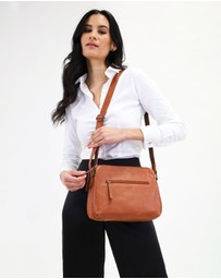 Milleni - Milleni Ladies Genuine Leather Cross-Body Bag