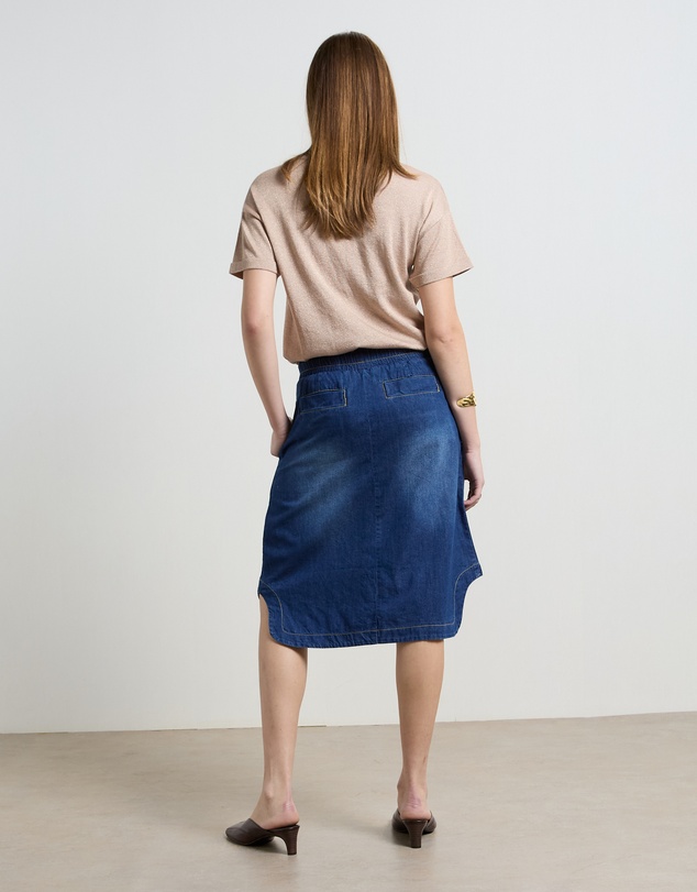 DRICOPER DENIM - Cecil Indigo Skirt