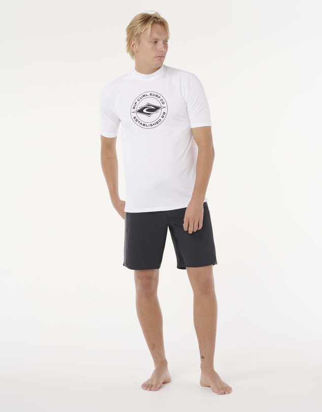 Rip Curl - Stapler UPF50 Short Sleeve Rash Vest