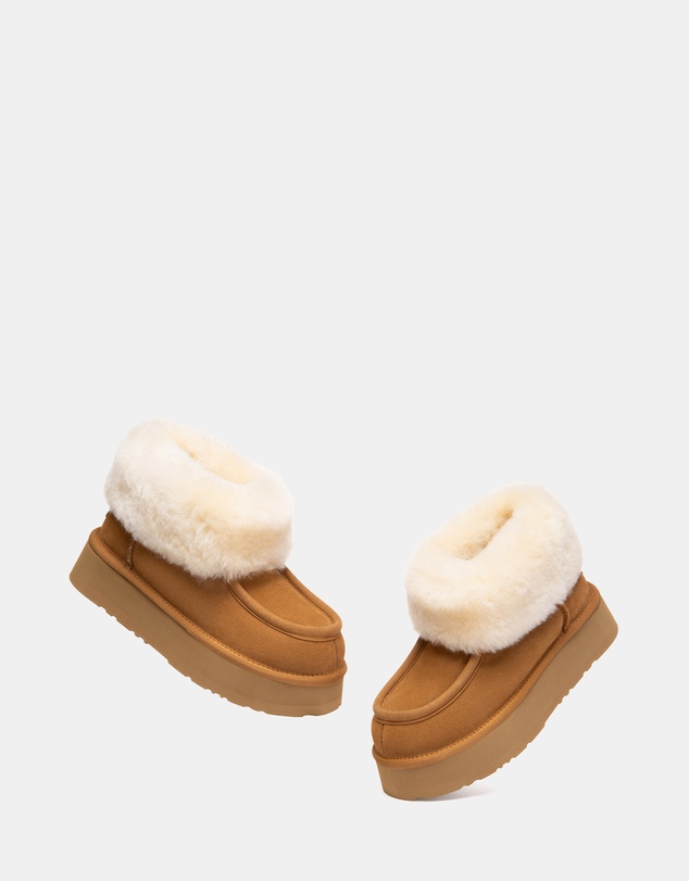 EVERAU - EverAU Ugg Loofee Cow Suede Upper UGG Boots