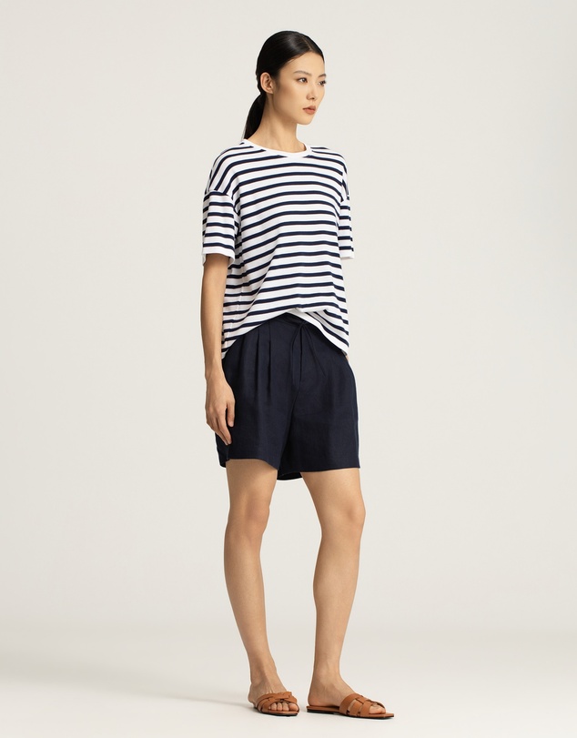 IDA+S - Frances Linen Shorts