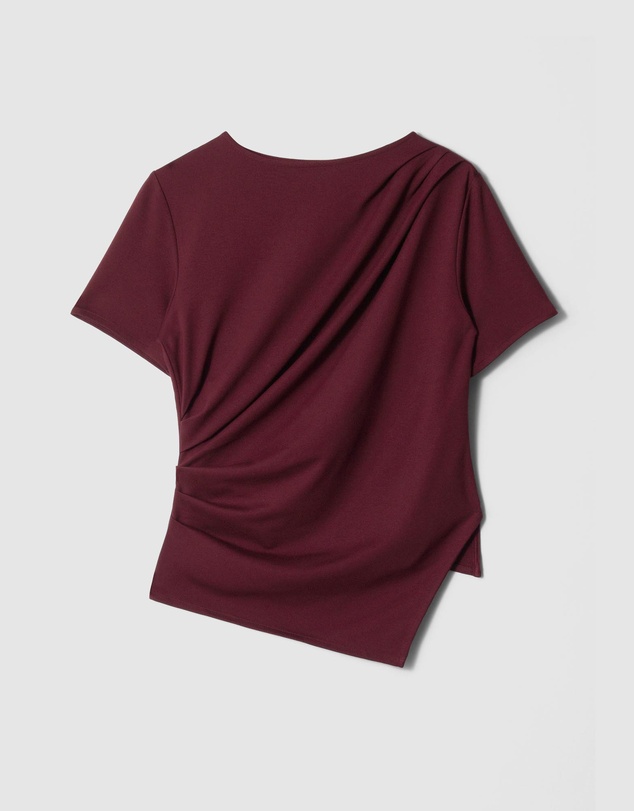 & Other Stories - Draped Asymmetric T-Shirt