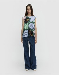 Marimekko - Katoava Kukasta Kukkaan Top