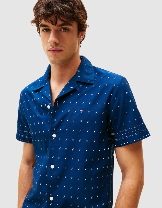 Tommy Hilfiger - TH Flex Print Poplin Shirt